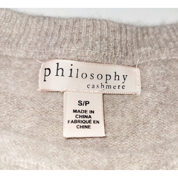 Philosophy 100% Cashmere Daschund Dog Sweater Small RN 93178 Cozy $250 MSRP - Picture 6 of 8